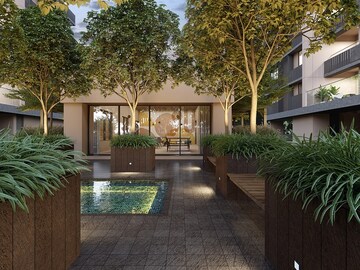 Furnished Amenities in 3 BHK Apartment at Shantigram – for Rent