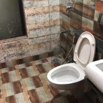 Bathroom in 2 BHK Apartment at Paradise Sai Riverdale, Taloja – for Sale