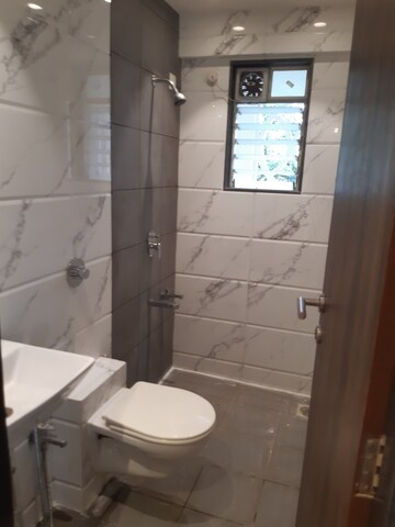 Bathroom in 1 BHK Apartment at Saptashree Guruprerna, Naupada – for Rent