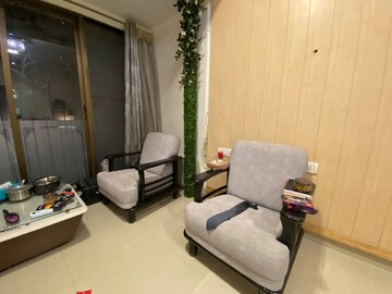 Living Room in 2 BHK Apartment at Lake Home, Powai – for Rent