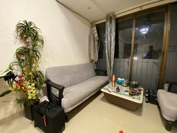 Living Room in 2 BHK Apartment at Lake Home, Powai – for Rent