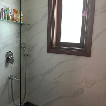 Bathroom in 3 BHK Builder Floor at Shivalik Colony – for Rent
