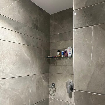 Bathroom in 3 BHK Builder Floor at Shivalik Colony – for Rent