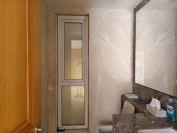 Bathroom in 3 BHK Builder Floor at Anand Niketan – for Rent