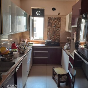 Kitchen in 3 BHK Builder Floor at S 27 Luxury Homes, Greater Kailash – for Sale