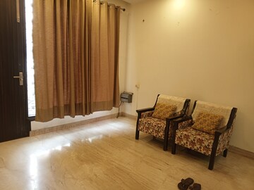 Living Room in 3 BHK Builder Floor at AEZ Aloha, Sector 57 – for Rent