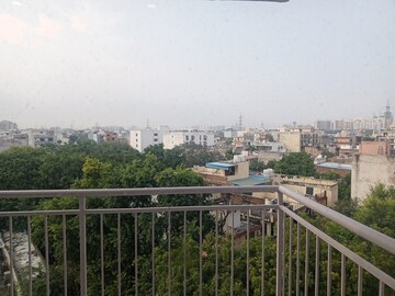 Balcony in 3 BHK Apartment at Ram Shanti Apartment, Sector 52 – for Rent