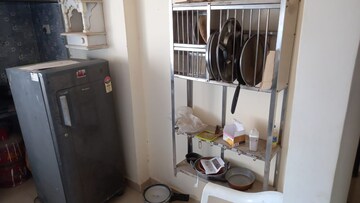 Team Area in 1 BHK Apartment at Pushpanjali Heights, Owale – for Rent