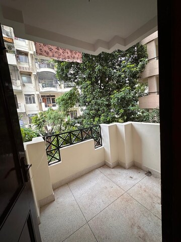 Balcony in 3 BHK Apartment at Shri Banke Vihari, Sector 56 – for Rent