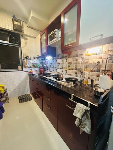 Kitchen in 2 BHK Apartment at Sai CHS Mulund, Mulund East – for Rent