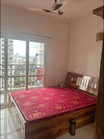 Balcony in 2 BHK Apartment at Godrej Infinity, Keshav Nagar – for Rent