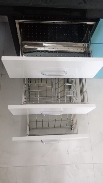 Staircase in 2 BHK Apartment at VTP HiLife, Wakad – for Rent