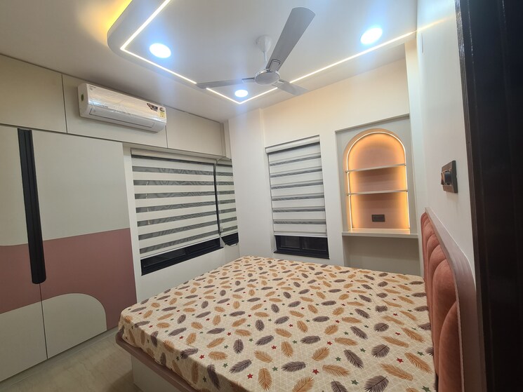 Bedroom, tirupati-campus 2 Bedroom 1200 Sq.Ft. Apartment In Tingre Nagar Pune 9092885