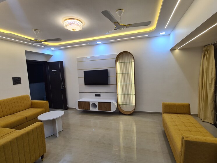 Living Room, tirupati-campus 2 Bedroom 1200 Sq.Ft. Apartment In Tingre Nagar Pune 9092885