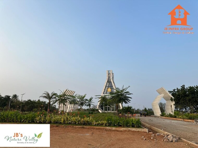 Exterior View, jb-nature-valley  200 Sq.Yd. Plot In Choutuppal Hyderabad 9092924