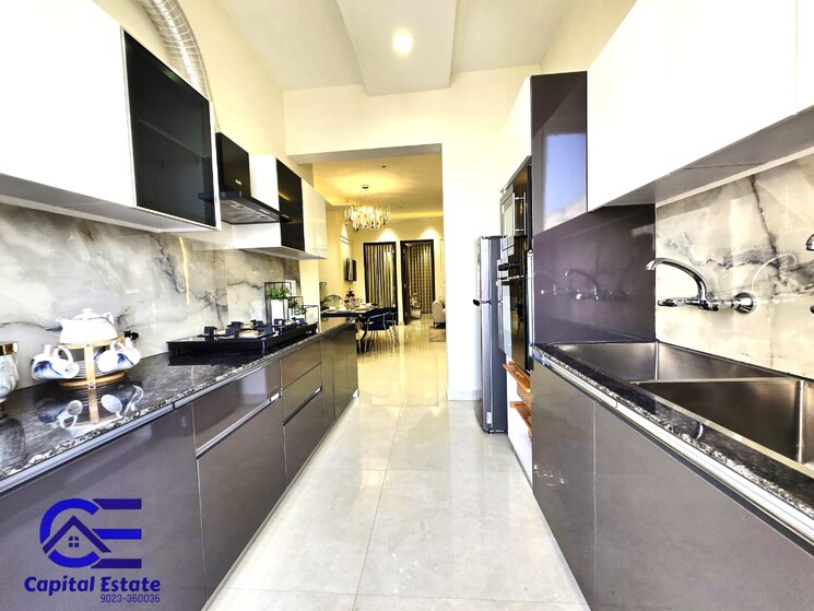 Kitchen, ambala highway 3 Bedroom 150 Sq.Yd. Apartment In Ambala Highway Zirakpur 9092942