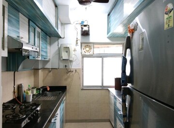 Kitchen in 2 BHK Apartment at Kalpataru Hills, Manpada – for Rent