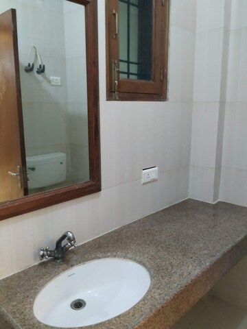 Bathroom in 2 BHK Builder Floor at RWA Apartments Sector 12, Sector 12 – for Rent