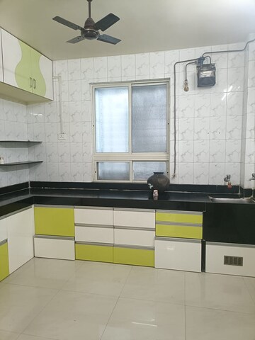 Kitchen in 2 BHK Apartment at Kumar Hill View Residency, Kothrud – for Rent