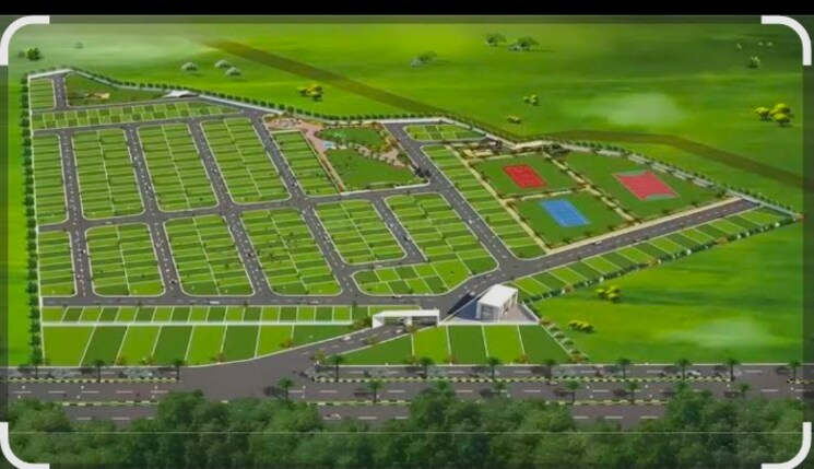 Map Location, best-city-layout  1500 Sq.Ft. Plot In Rajanukunte Bangalore 9093107