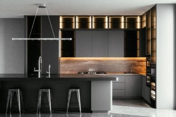 Kitchen in 4 BHK Apartment at Godrej Astra, Sector 54 – for Sale