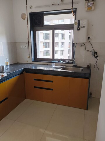 Kitchen in 2 BHK Apartment at Runwal Eirene, Balkum Pada – for Rent