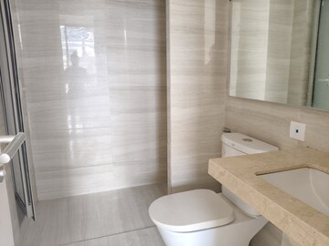 Bathroom in 2.5 BHK Apartment at Hiranandani Estate Flamingo, Ghodbunder Road – for Rent