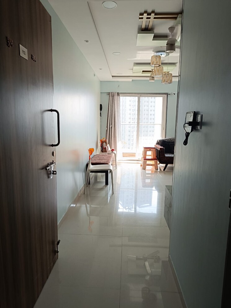 Living Room, ashar-axis 2 Bedroom 678 Sq.Ft. Apartment In Majiwada Thane 9093209