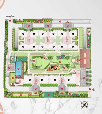 Master Plan in 3 BHK Apartment at Eldeco La Vida Bella, Sector 12 Greater Noida – for Sale