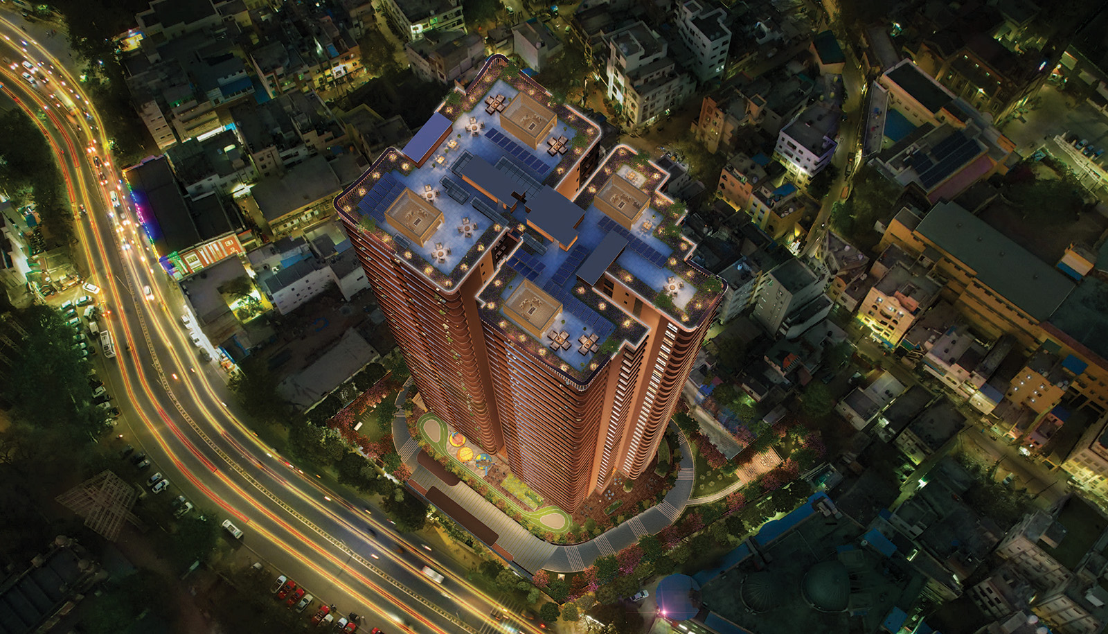 4 BHK 4109 Sq.Ft. Apartment in Meenakshi Elysia