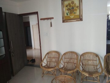 Living Room in 3 BHK Apartment at Mont Vert Tropez, Wakad – for Rent