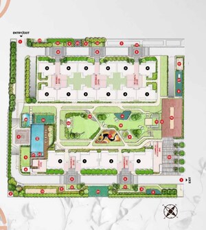Master Plan in 3.5 BHK Apartment at Eldeco La Vida Bella, Sector 12 Greater Noida – for Sale
