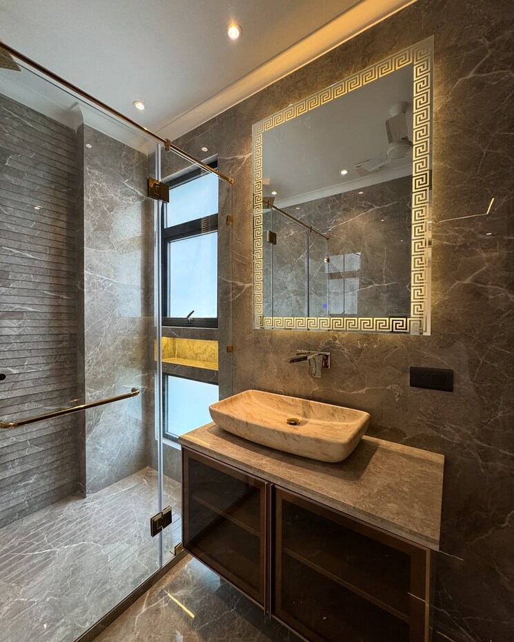 Bathroom, khodna kalan 2 Bedroom 1100 Sq.Ft. Builder Floor In Khodna Kalan Greater Noida 9093266