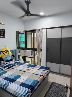 Bedroom in 2 BHK Apartment at Lodha Crown Quality Homes, Majiwada – for Sale