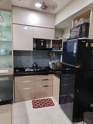 Kitchen in 2 BHK Apartment at Lodha Crown Quality Homes, Majiwada – for Sale
