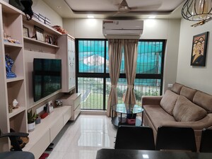 Living Room in 2 BHK Apartment at Lodha Crown Quality Homes, Majiwada – for Sale