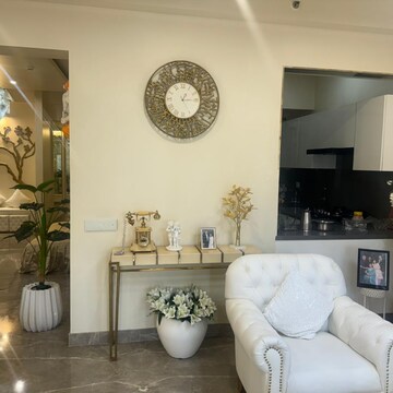 Living Room in 3 BHK Apartment at Amanora Gateway Towers, Amanora Park Town – for Rent
