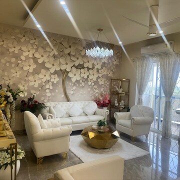 Living Room in 3 BHK Apartment at Amanora Gateway Towers, Amanora Park Town – for Rent
