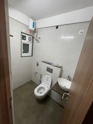 Bathroom in 2 BHK Apartment at Shapoorji Pallonji BKC 28, Bandra East – for Rent