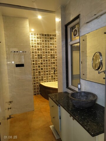 Living Room in 3 BHK Apartment at Saket – for Rent