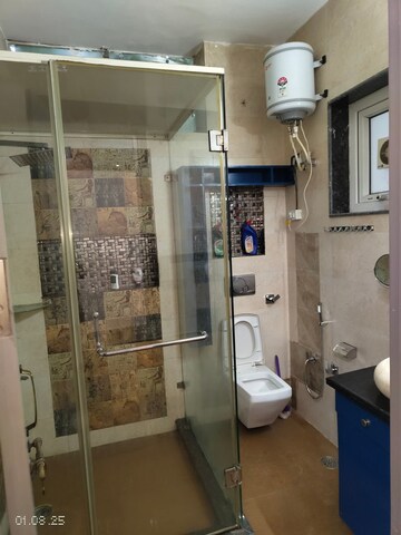 Bathroom in 3 BHK Apartment at Saket – for Rent