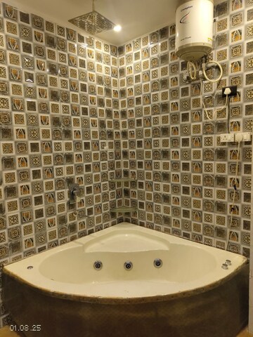 Bathroom in 3 BHK Apartment at Saket – for Rent