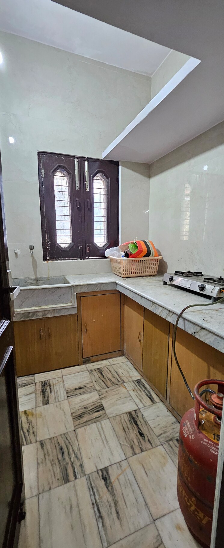 Kitchen, sector 21a 1 Bedroom 500 Sq.Ft. Builder Floor In Sector 21a Faridabad 9093287