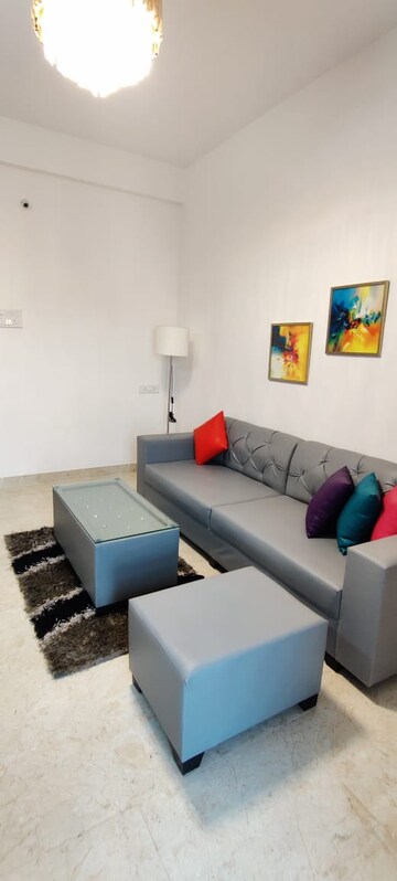 Living Room in 1 BHK Apartment at Goodwill Vrindavan, Wadgaon Sheri – for Rent