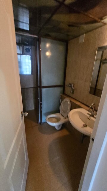 Bathroom in 3.5 BHK Apartment at Fortaleza CHSL, Kalyani Nagar – for Rent
