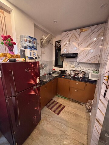 Kitchen in 2 BHK Builder Floor at Saket – for Rent