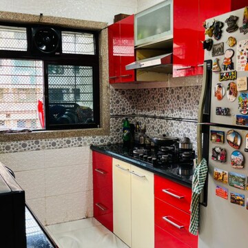 Kitchen in 2 BHK Apartment at Lotus Apartment Nalasopara West, Lakshmiben Chedda Nagar – for Sale