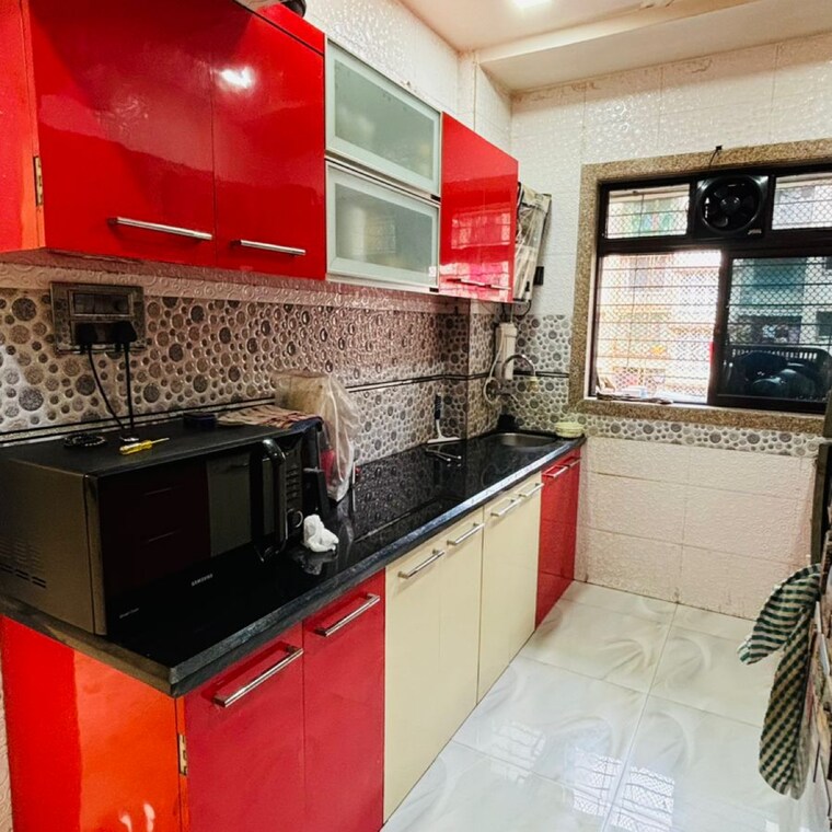 Kitchen, lotus-apartment-nalasopara-west 2 Bedroom 750 Sq.Ft. Apartment In Lakshmiben Chedda Nagar Palghar 9093340