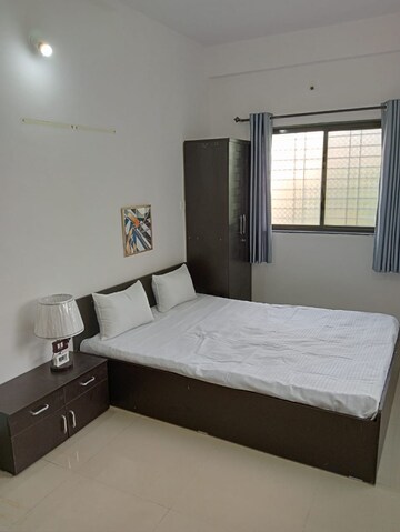 Bedroom in 1 BHK Apartment at Vrindavan CHS Kharadi, Kharadi – for Rent