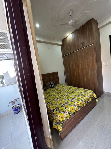 Bedroom in 2 BHK Builder Floor at Freedom Fighters Enclave – for Rent